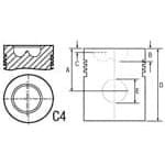 Tłok Deutz Fahr 04259101 04255201 04255214